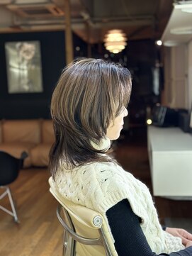 トランクサロンカッパード 大人マッシュウルフ＋イルミナカラー＋生コラーゲンTR