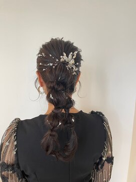 ヘアーエスクールステラ(hair S.COEUR stella) お呼ばれヘア