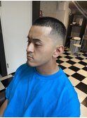 バズカットスキンフェード