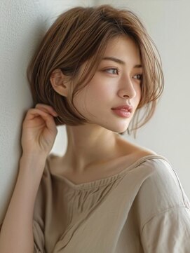 アルトリスト(Altruist Aging×HAIR&SPA) ★暗めカラーグランマッシュフェイスフレーミングデザインカラー