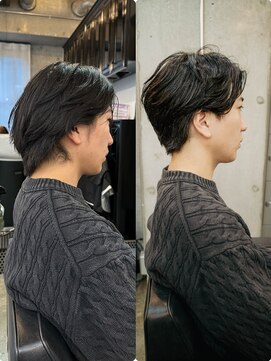 ボンド 三軒茶屋(Bond) RYUKIパーマbefore&after◎三軒茶屋 RYUKI メンズパーマ