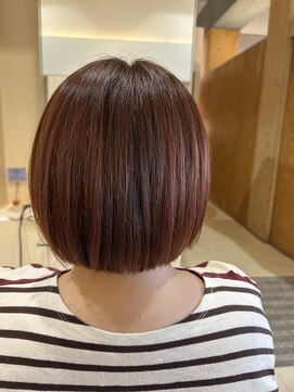 ボブインターナショナル(bob international) ショートボブ×インナーカラー