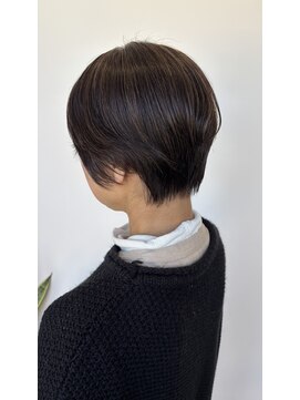 ゴウトゥデイシェアサロン 町田店(GO TODAY SHAiRE SALON) 白髪ぼかしハイライト×小顔ショート