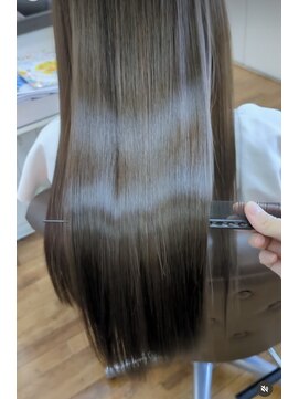 オブジェ ヘアープロデュース ロングヘア×トリートメントカラー