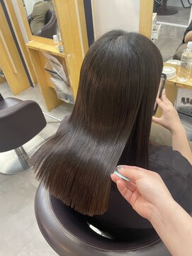 ラフ 原宿(L.a.a.g.f harajuku) 髪質改善/艶髪ストレートロング@原宿