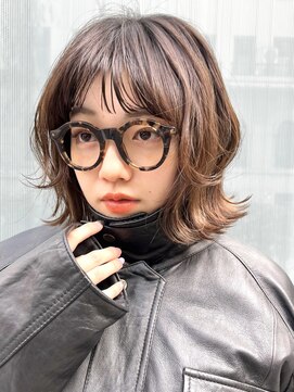ロンド 銀座(Lond) 【Noa】イメチェン外ハネボブ美髪ワイドバング髪質改善縮毛矯正