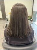 アッシュグレージュ 艶髪 トリートメント 大人女子