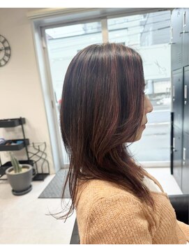 ガーベラ(gerbera) ハイライト×ピンクベージュ