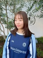 リリー(Rilie)&nbsp;顔まわりレイヤー/透明感ナチュラルブラウン