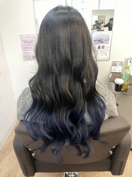 ジエクト ヴィシア(The Ect VIXIA) ブルーカラー/エンドカラー/ネビージュ/ロング