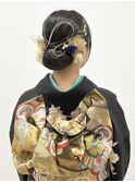 アップ/成人式/シニヨン/ヘアアレンジ/伊勢原/結婚式