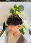 熊本/メンズパーマ/ツイストスパイラル/20代パーマ