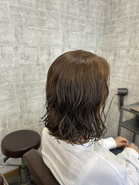 ダブ(DAB) 【鹿沼美容室/イルミナカラー/インナーカラー/白髪ぼかし】