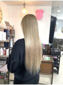 #純度100#ハニーベージュ#プルエクステ
