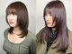 グラッド(GLAD.)の写真/【口コミ高評価4.9】ウルフカット特化美容師が極めた顔周りレイヤーでイメチェン♪艶髪トリートメントも◎
