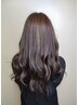 白髪ぼかしハイライト(リタッチ+表面のハイライト)カット￥12340