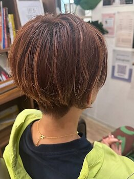 レボア スタイル(REVOIR style)の写真/新たなショートヘアに挑戦したい方必見◎まるみショートも、おさまりの良いショートヘアもお任せください♪