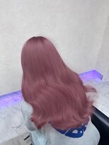 ミニョン(mignon)&nbsp;韓国/ダブルカラー/ブリーチ/ピンク/学割U24/新越谷/南越谷/草加