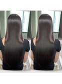 ストレートレイヤースタイル/髪質改善/縮毛矯正/銀座/東銀座