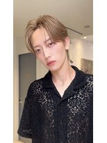 ザシェノンアオヤマ(THE CHAINON AOYAMA) ミルクティーベージュ×シースルーセンターパート