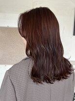 カリラ(CAOLILA)&nbsp;チェリーブラウン/顔周りレイヤー/レイヤースタイル/堺美容室