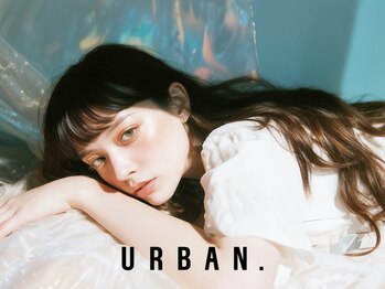 URBAN. 【アーバン】髪質改善/レイヤーカット/暗髪/韓国/中性ストレート/透明感カラー