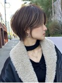 髪質改善ダブルカラーレイヤーボブインナーカラーハイライト