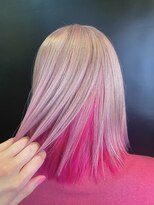 ゴリラビスケッツ(GORILLA BISCUITS)&nbsp;インナーカラーピンク/ケアブリーチ/ダブルカラー