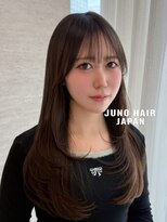 ジュノヘアージャパン 表参道(JUNO HAIR JAPAN) 【コテ巻きが苦手でも簡単!】韓国ワンカールレイヤー!