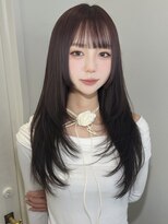 マジコ 天神(Magico) レイヤーカット/暗髪/顔周り/前髪/オリーブ/韓国