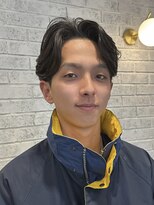 アグ ヘアー アイラ静岡店(Agu hair aila)&nbsp;【BLEACHi稲荷】毛流れセンターパート/静岡メンズ