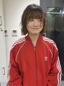 シール 梅田(CIRR) 頑張りすぎない、ラフ可愛いボブ