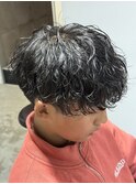 波巻きスパイラルパーマ/ツイストスパイラルパーマ/メンズパーマ