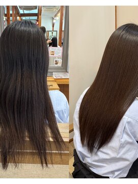 ジル フラン 吉田店(JILL franc) ツヤツヤな髪の毛に