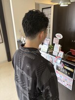 シーズナル メンズツーブロックショート