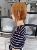 ジャストビューティマカロン 上大岡(Just Beauty macaron) 【ami】タッセルボブ/オレンジ