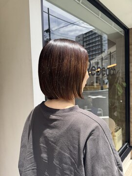リビーチ ヘア リゾート 赤羽(Rebeach HAIR RESORT) 【時短×可愛い】サッと結べる!大人可愛いナチュラルボブ