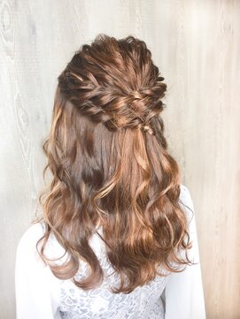 オアシス ガーデン 横浜店(Oasis GaRDEN) あみあみハーフアレンジ