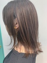 テトヘアー(teto hair) bob(くびれボブ、ハイライト、グラデーションカラー)