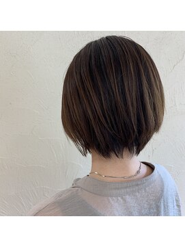 インスヘアー 東加古川店(INCE HAIR) 【INCE HAIR】 スタイリングなし×グラデーションボブ
