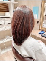 ミッシェル アフロート(michelle afloat)&nbsp;10代20代30代40代50代60代動きとツヤ感ともCカーブカットで☆