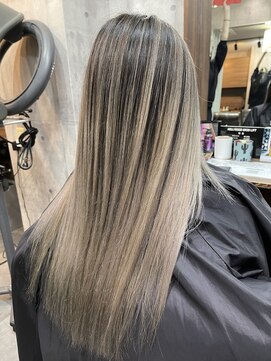 ラフ(LAFF) #黒髪#ボブルフ#ネビージュ#小顔#ワンレン