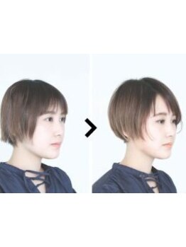 高いカット技術を持つスタイリストが「トレンド×似合わせ」であなたの最も輝くスタイルをご提案◎