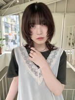 アクアオモテサンドウ(ACQUA omotesando)&nbsp;小顔効果抜群♪ミディアムウルフヘア