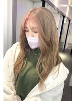 ゲーム 原宿店(GAME)&nbsp;ミルクティーベージュ/ダブルカラー/ケアブリーチ/髪質改善/原宿