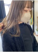 透け感カラー