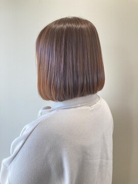 ウトウトヘア(UTUT HAIRE) オレンジボブ