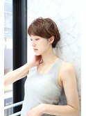 サイドシルエット/大人可愛いショート/ショートボブ
