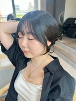 ジーナ 博多筑紫口(Zina)&nbsp;【tama】韓国風顔周りカット＊°