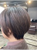 襟足改善ショートヘア☆